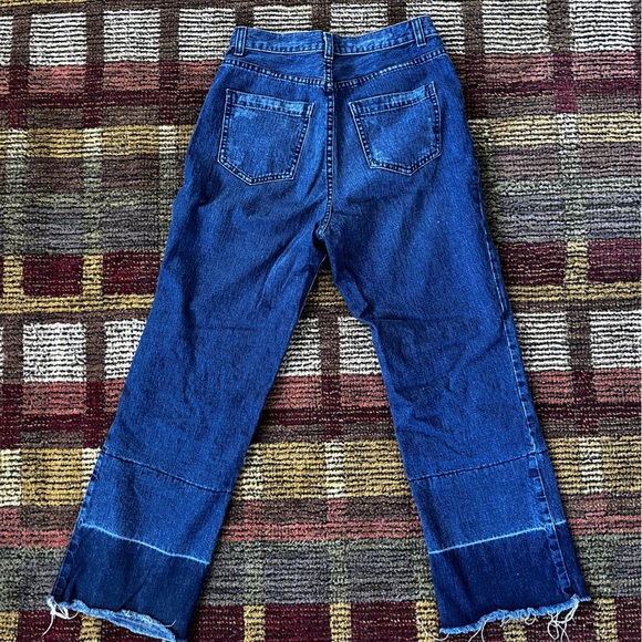 Rachel Comey, High-Waist straight-leg cropped jeans. size 6/28 100% cotton. - Picture 2 of 8